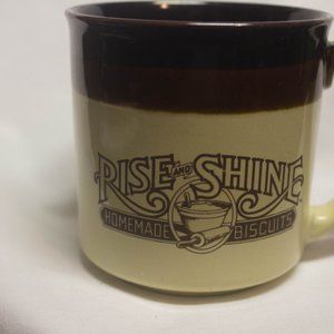 Hardee's Rise and Shine 1984 8 Ounce Coffee Mug
